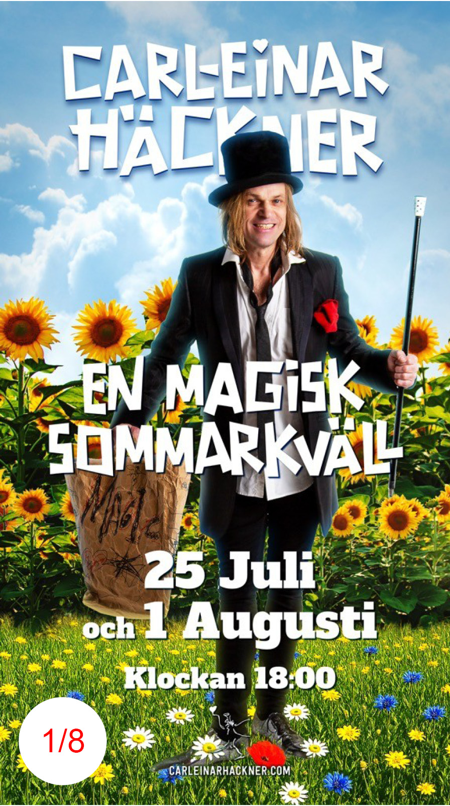 Carl-Einar Häckner – En magisk sommarkväll 1/8