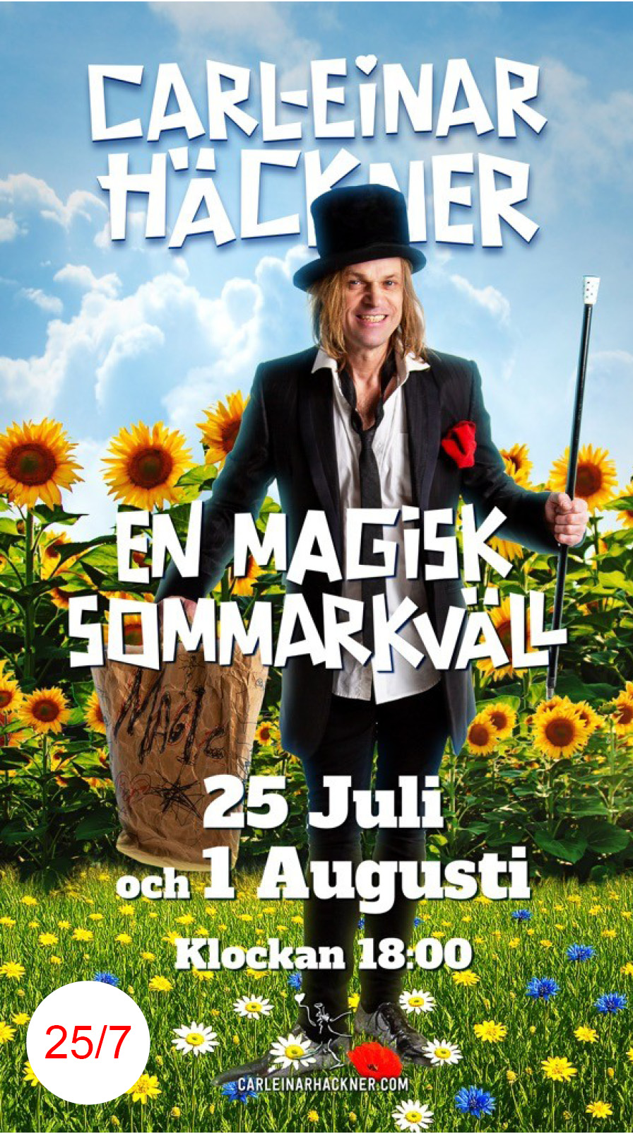 Carl-Einar Häckner – En magisk sommarkväll 25/7